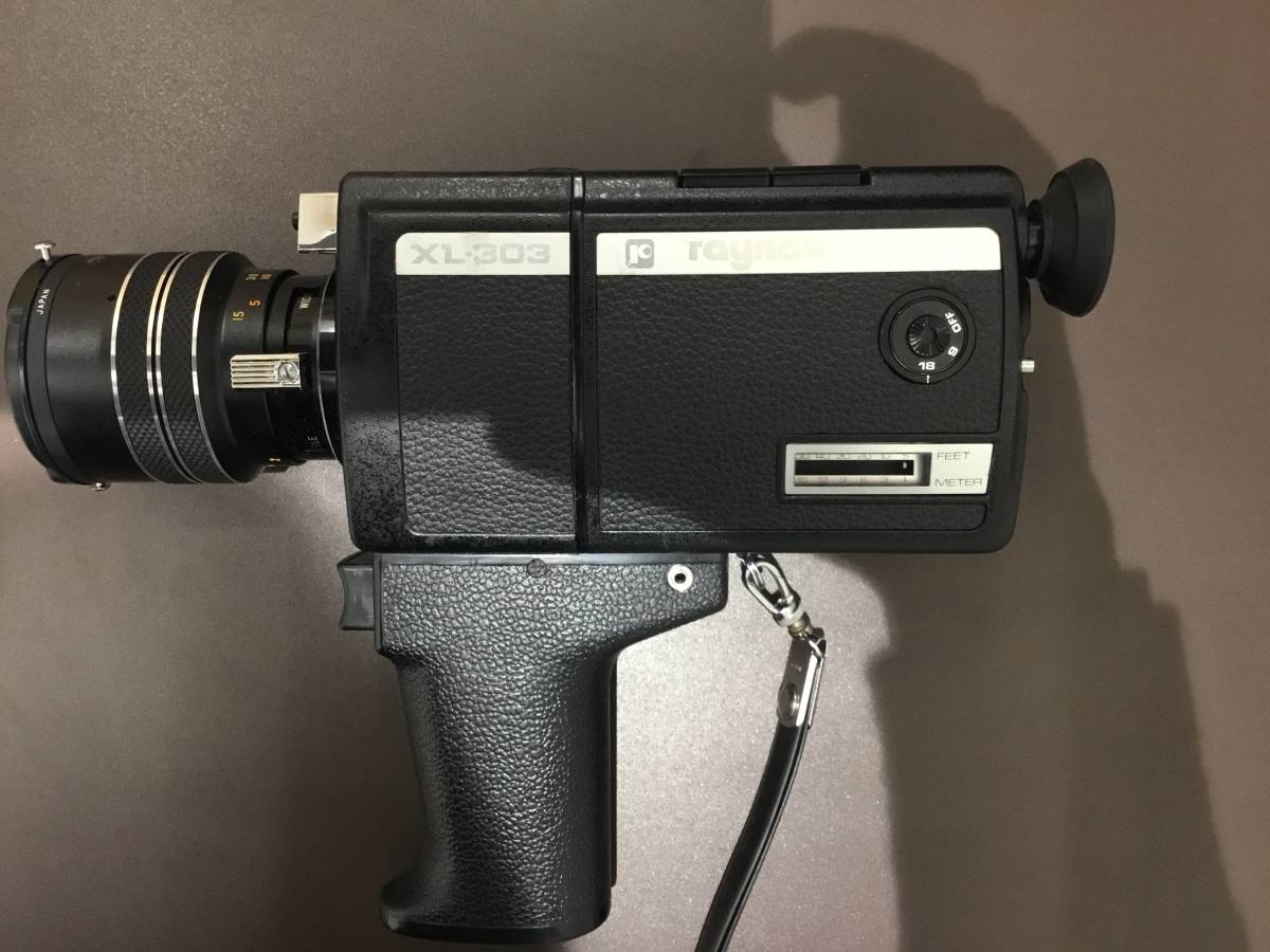 古い映写機とカメラ reynox 1778A】 レイノックス raynox XL-303