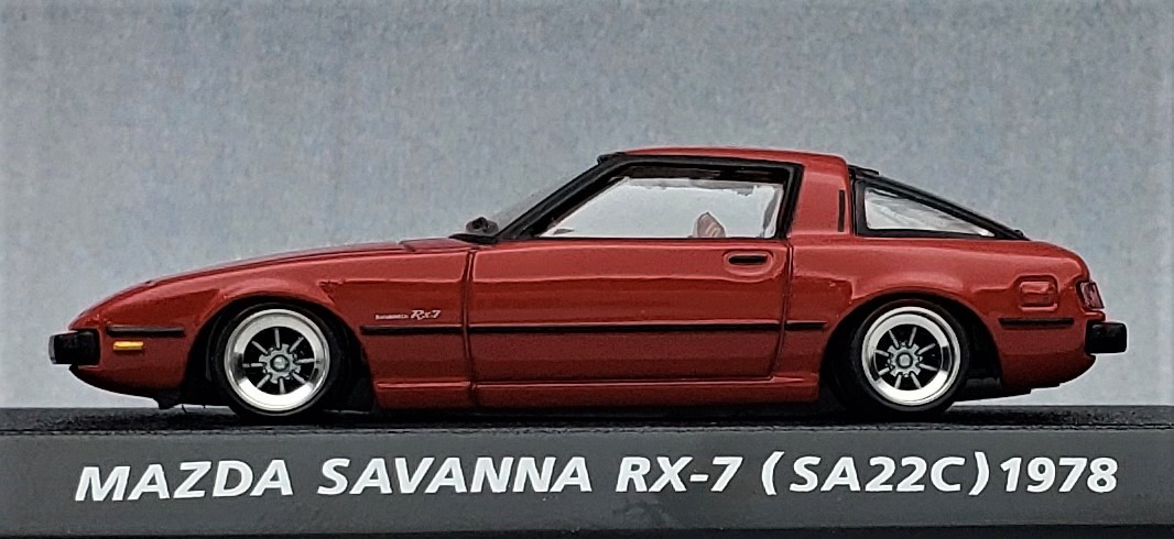 Amazon.co.jp: 1/43 サバンナ RX-3改 ワタナベホイール アルミ製