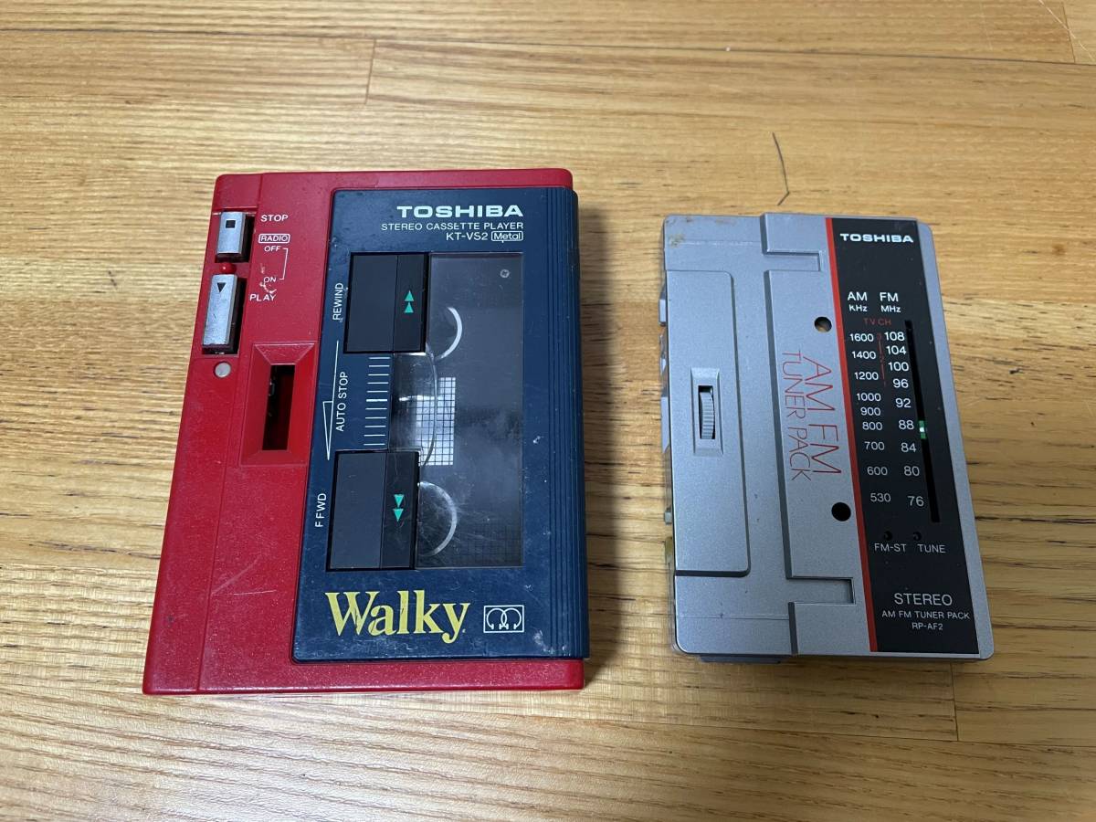 TOSHIBA KT-VS2 walky カセットプレーヤー TOSHIBA KT-VS2 walky カセットプレーヤー - メルカリ