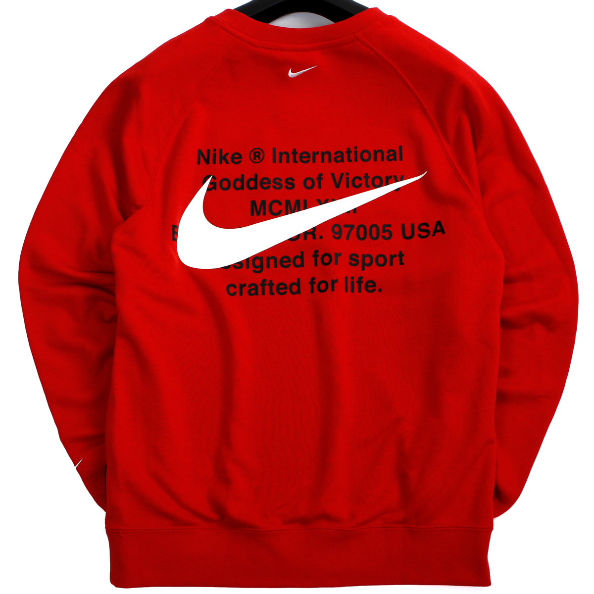 希少サイズ 2XL 国内正規品 ナイキ ビックスウッシュ フレンチテリー クルー 新品】新品 秋冬 NIKE ナイキ スウッシュ クルー SWOOSH CREW フレンチ
