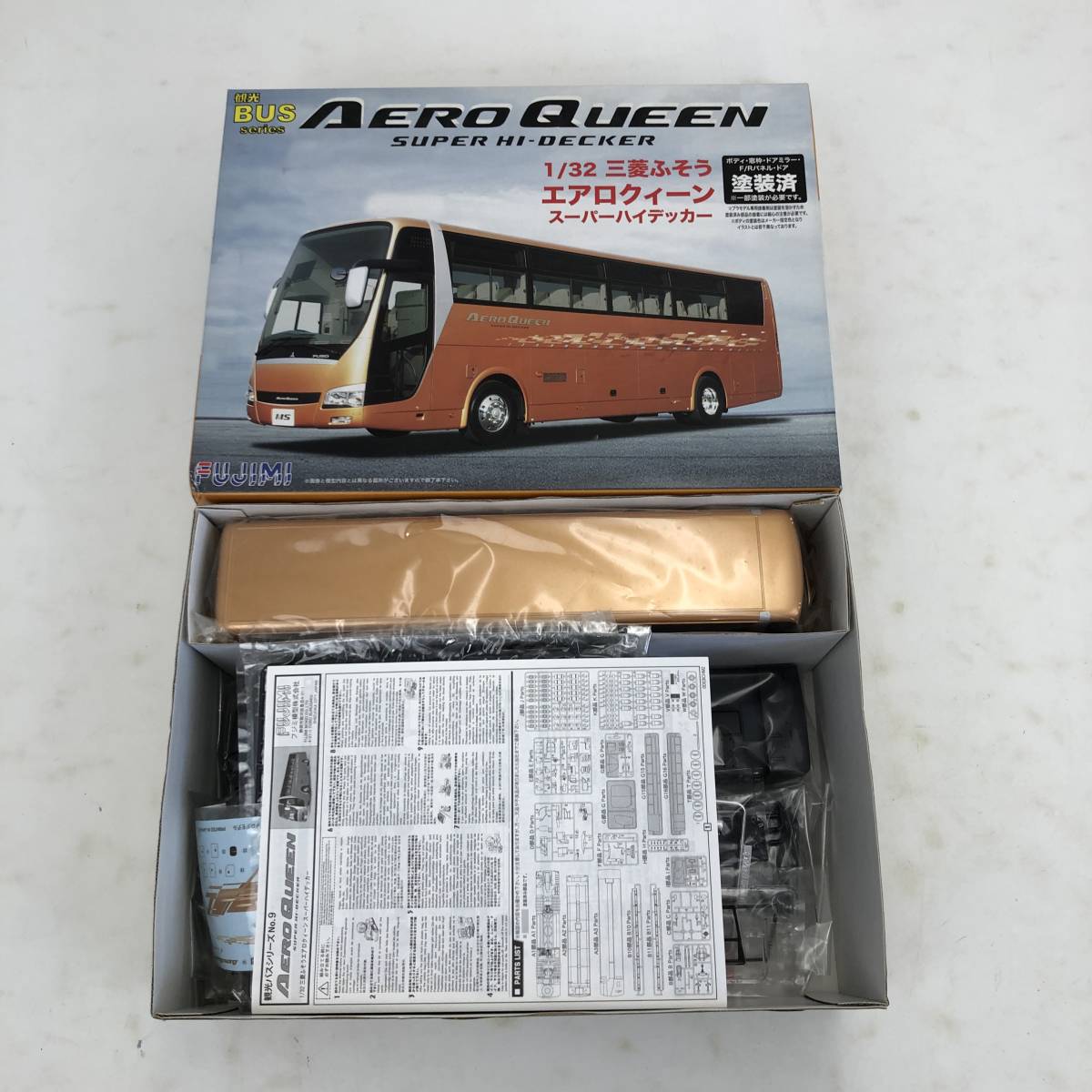 JR関東バス 三菱ふそう エアロクイーンI 1/32 フジミ プラモデル JR関東バス 三菱ふそう エアロクイーンI 1/32 フジミ プラモデル