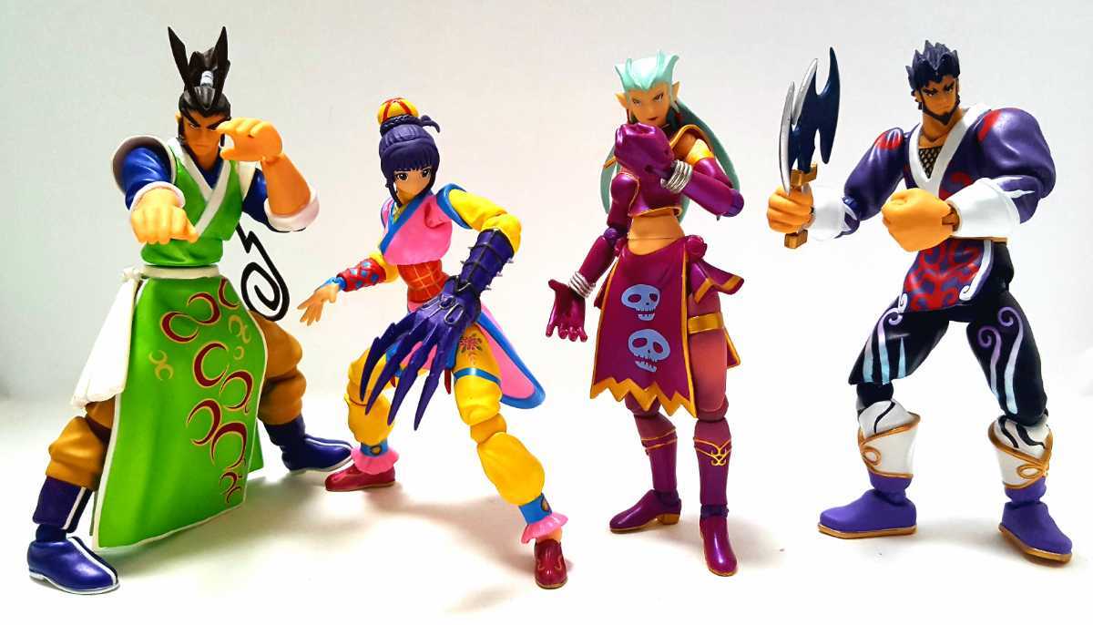 リボルテック SFO リュウ & テイラン&ケン セット フィギュア