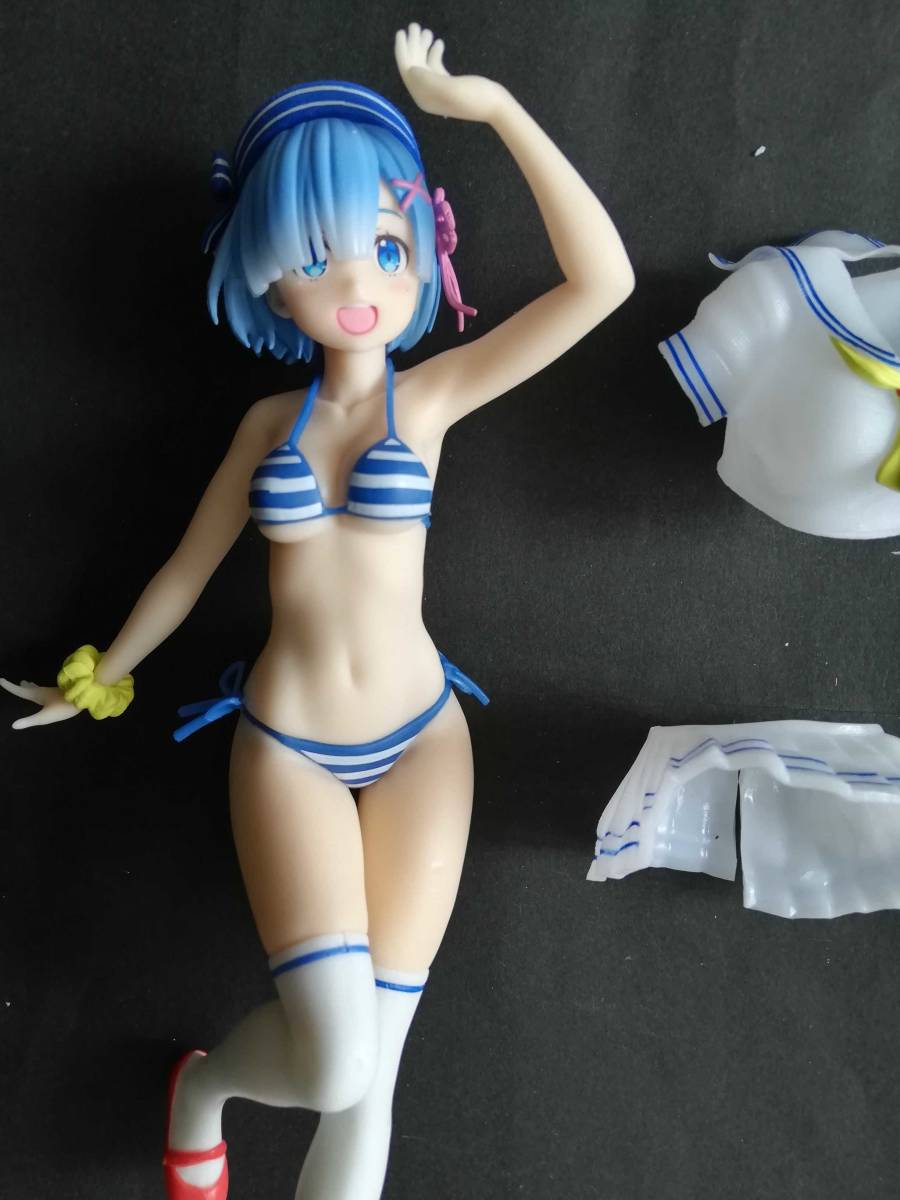 キャストオフ 改造 レム Re ゼロから始める異世界生活 プレシャスフィギュア マリンルック リゼロ 美少女 アニメ プライズ 水着 下着 の落札情報詳細 ヤフオク落札価格情報 オークフリー スマートフォン版