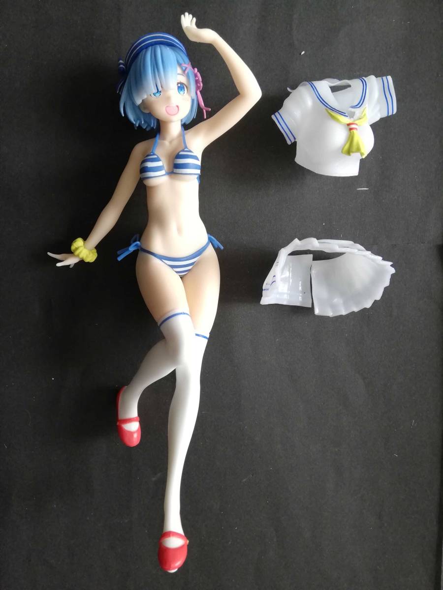 キャストオフ 改造 レム Re ゼロから始める異世界生活 プレシャスフィギュア マリンルック リゼロ 美少女 アニメ プライズ 水着 下着 の落札情報詳細 ヤフオク落札価格情報 オークフリー スマートフォン版