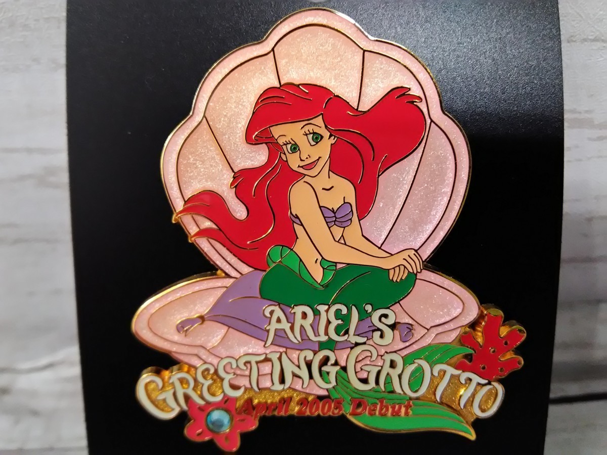 ディズニー 未使用品 Tdr ピンバッジ アリエルのグリーティンググロット リトルマーメイド 7a37c の落札情報詳細 ヤフオク落札価格情報 オークフリー スマートフォン版