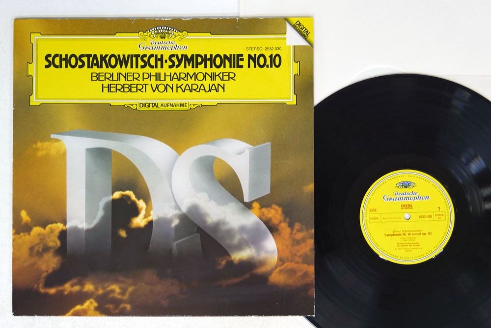 独 Karajan カラヤン ショスタコーヴィチ 交響曲第10番 Dg 2532 030 の落札情報詳細 ヤフオク落札価格情報 オークフリー スマートフォン版