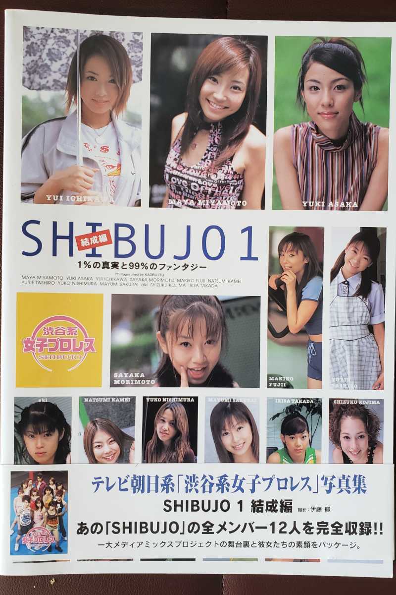 発送無料 Shibujo １ 渋谷系女子プロレス写真集 01 11 市川由衣 森本さやか 田代友里恵 大沢千秋 工藤めぐみ 他 の落札情報詳細 ヤフオク落札価格情報 オークフリー スマートフォン版