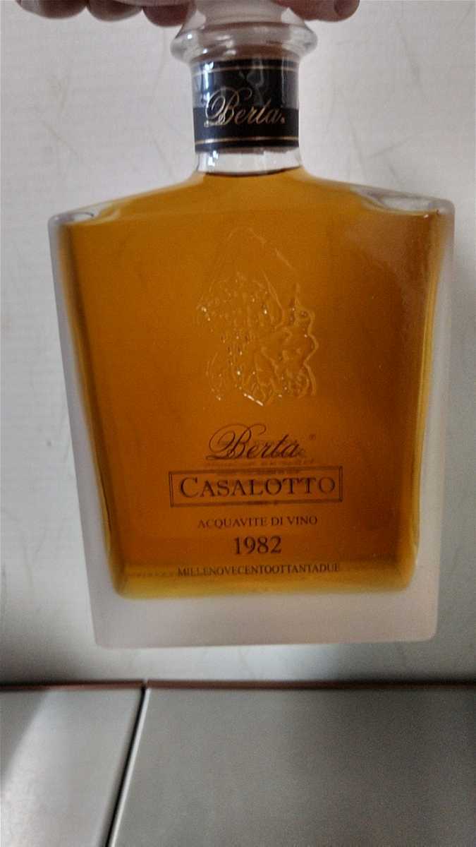 新品】ベルタ カサロット(カザロット) BERTA CASALOTTO ACQUAVITE DI