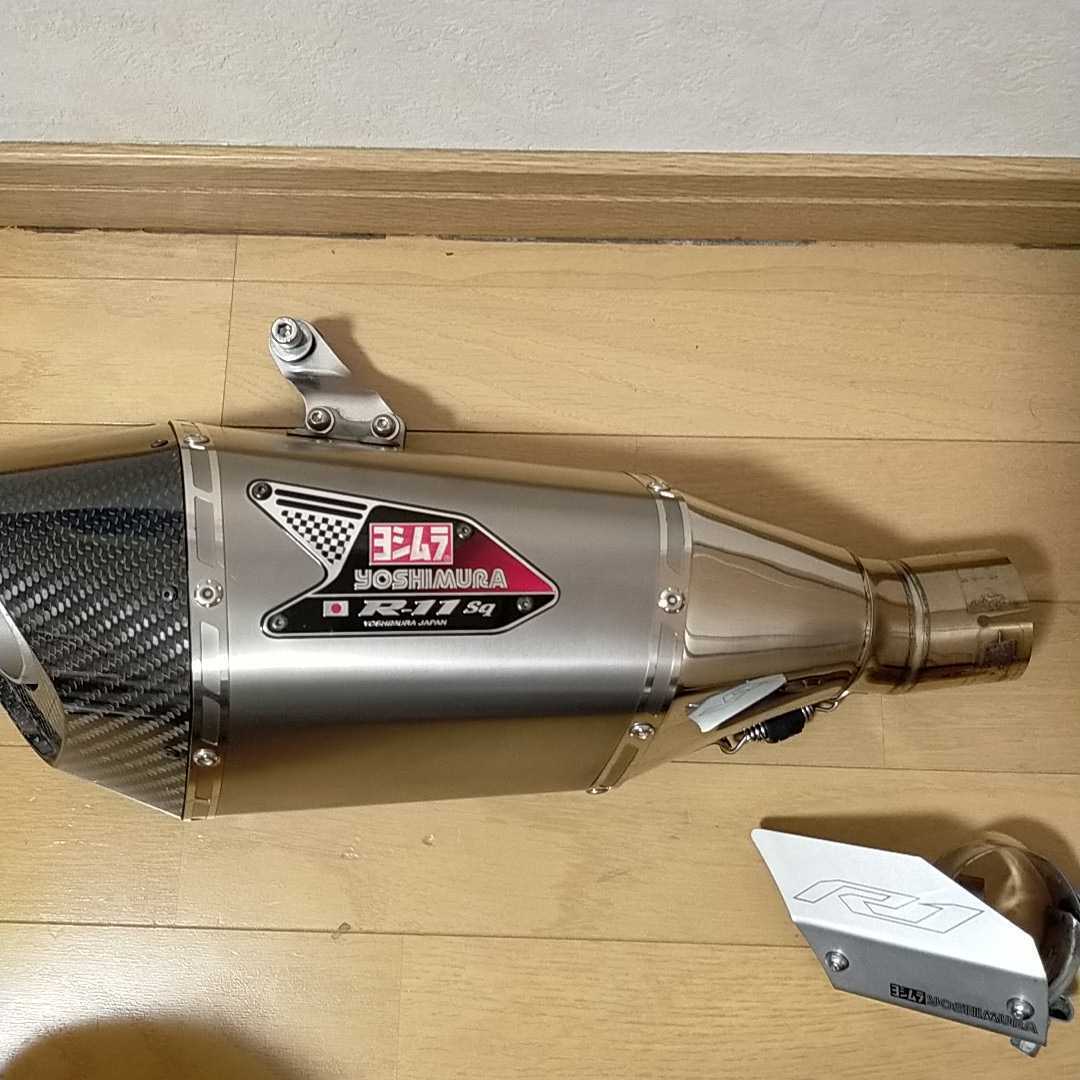 新品未使用 ヨシムラR11 YZF-R1 15年-21年 YOSHIMURA ヨシムラ r11 sq サイクロン ヤマハ YZF-R1 R1M 2cr