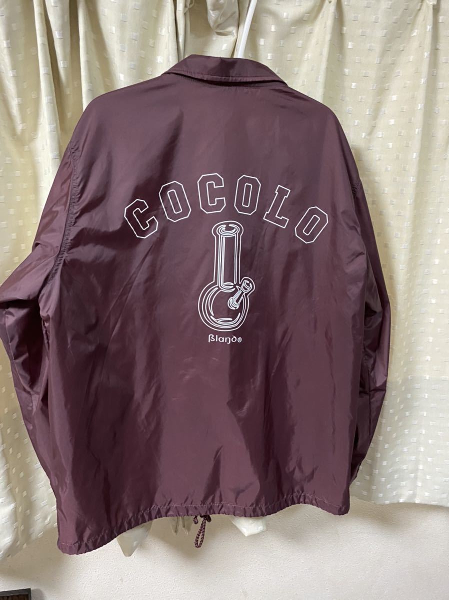 希少！cocolo brand ココロブランド ナイロン コーチジャケット