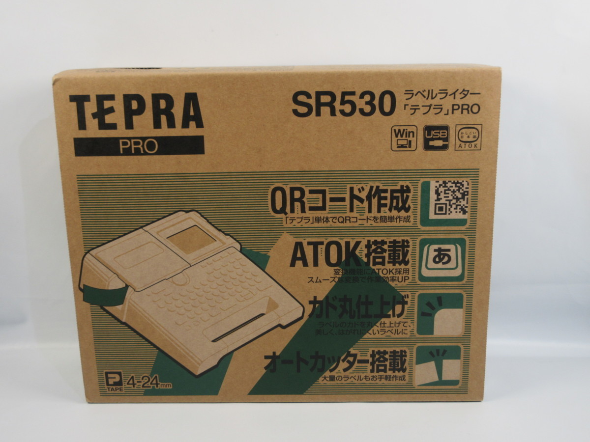 新品 Y92945t 未開封 キングジム ラベルライター テプラ プロ Sr530 本体 シルバーカラー Qrコード作成 Atok搭載 Tepra Pro King Jim の落札情報詳細 ヤフオク落札価格情報 オークフリー スマートフォン版