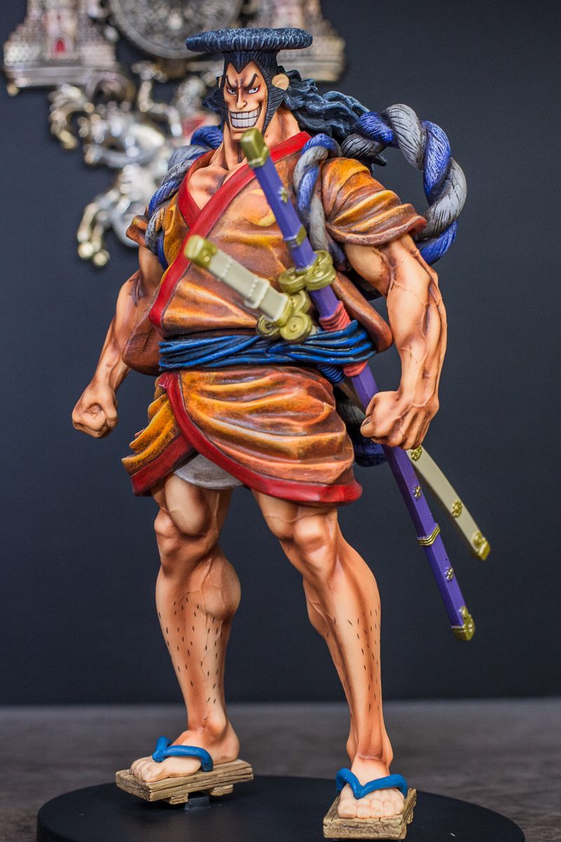 ワンピース 光月 おでん フィギュア リペイント GRANDLINE MEN DXF ONE