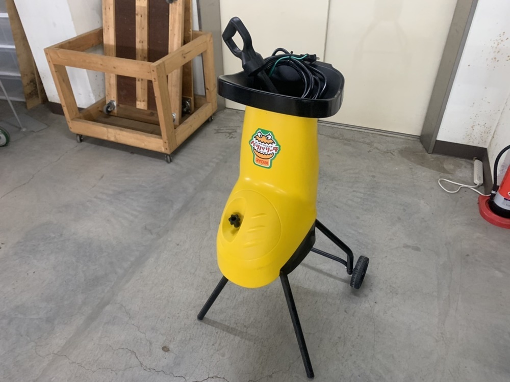 RYOBI リョービ GS-1500 ガーデンシュレッダー バリバリータ RYOBI リョービ GS-1500 ガーデンシュレッダー バリバリータ