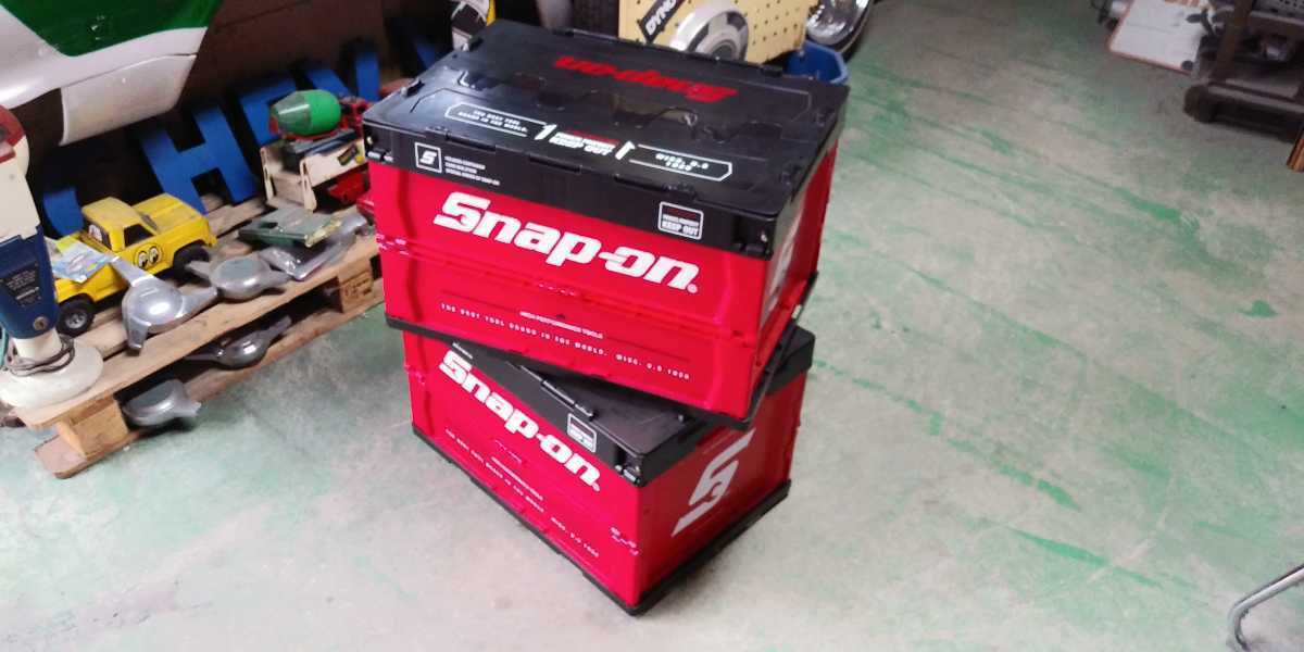 新品】スナップオン Snap-on 世田谷ベース 折りたたみコンテナ