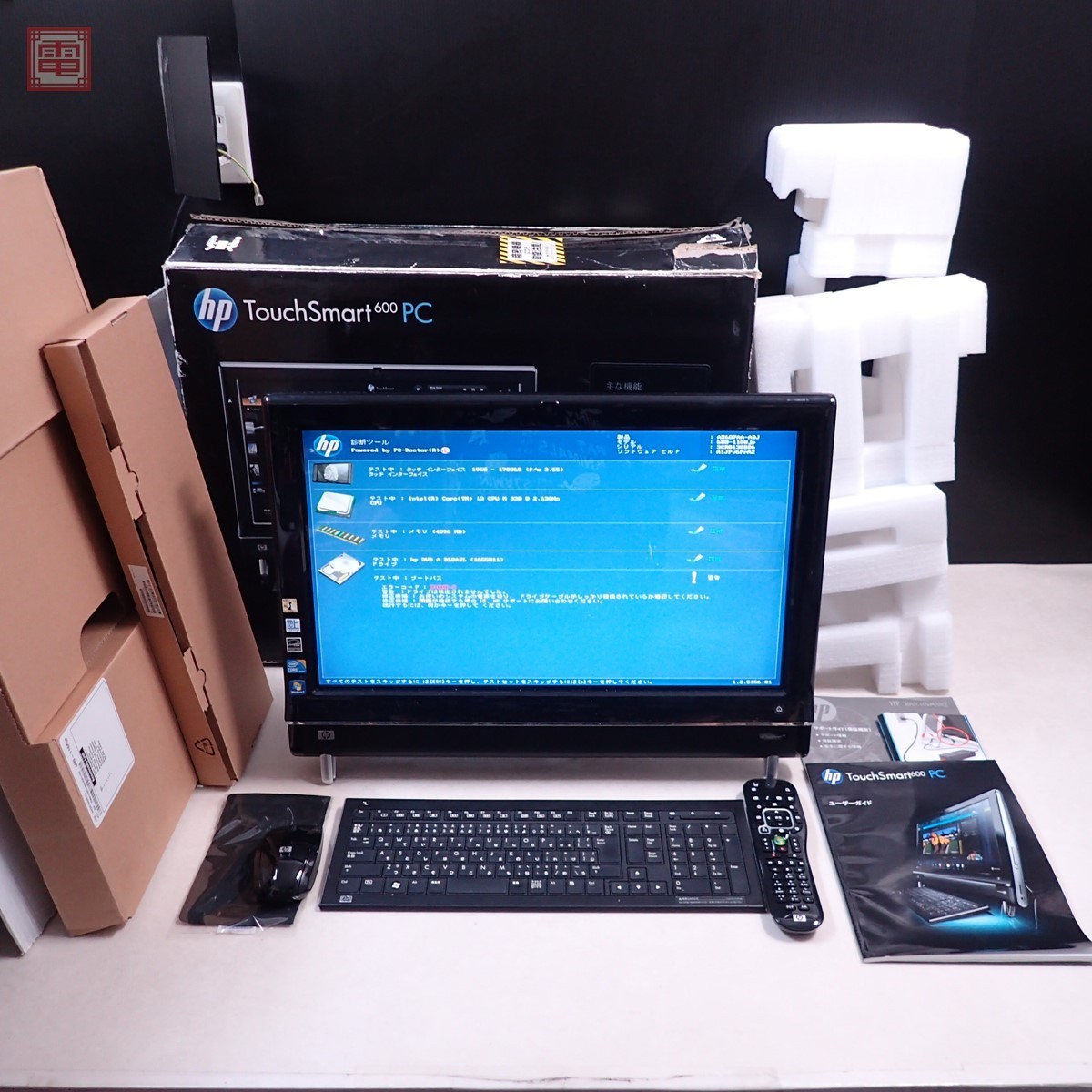 HP TouchSmart 600 PC 6001160jp 一体型（Intel Core i3330M 2.13GHz/4GB/タッチ