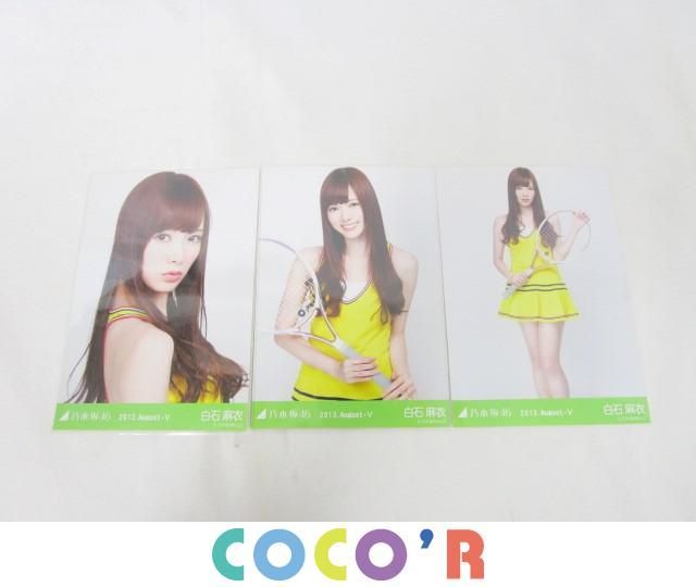 同梱可】中古品 アイドル 乃木坂46 白石麻衣 2013 August-V テニス