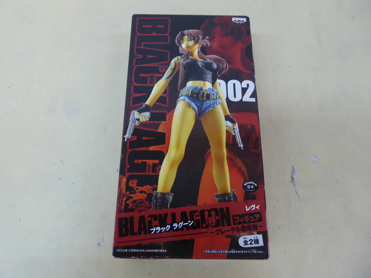 新品】(G69-78) 未開封品 ブラック・ラグーン 002 レヴィ フィギュア