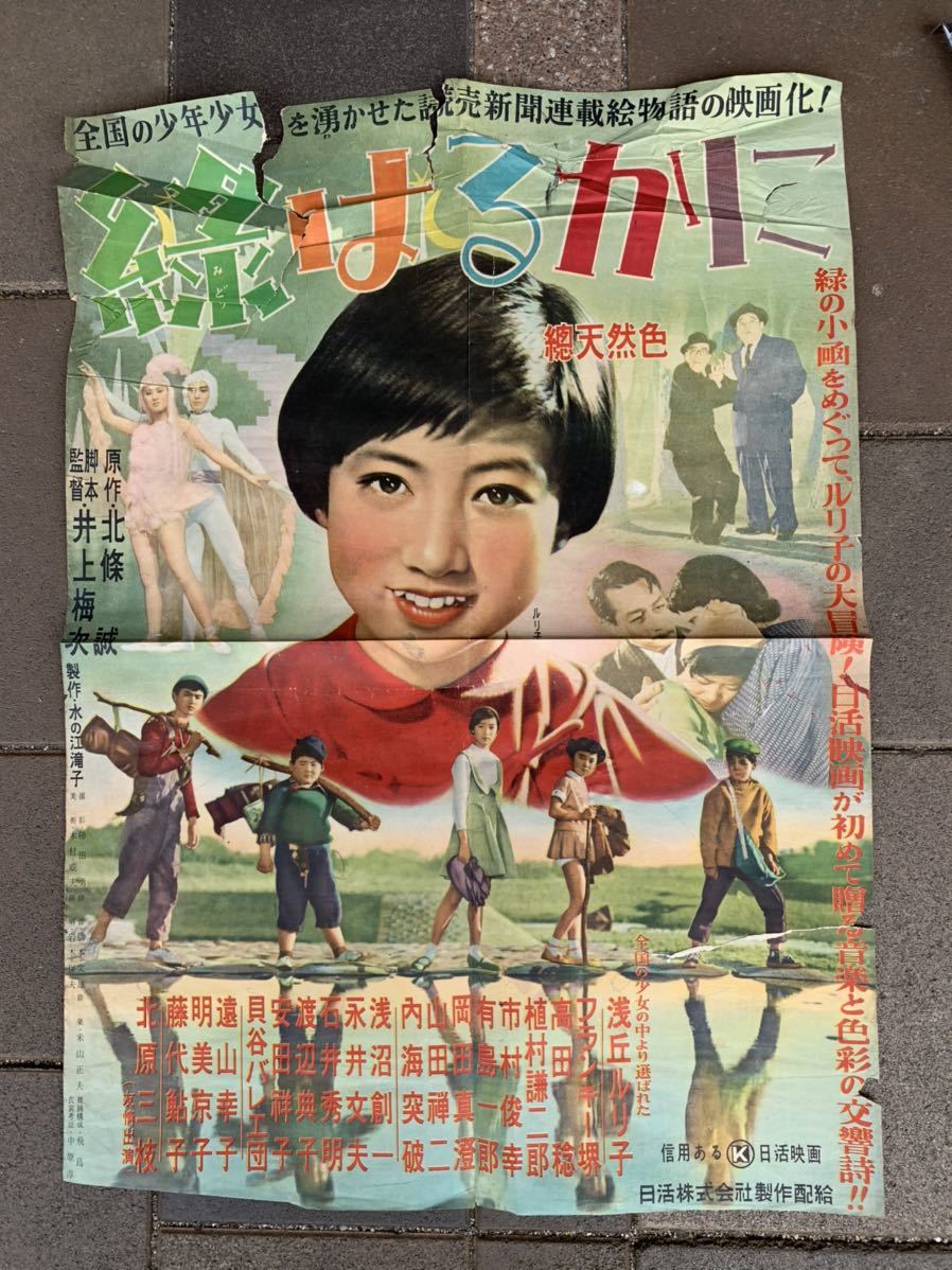 ○緑はるかに 浅丘ルリ子 フランキー堺 日活株式会社制作配給 映画