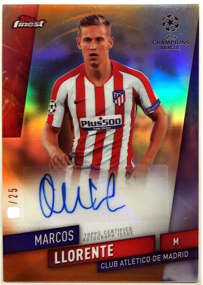 マルコス・ジョレンテ Marcos Llorente 直筆サイン（Marcos Llorente 