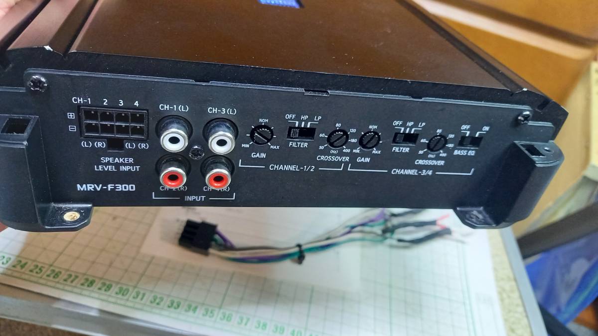 ALPINE アルパイン MRV-F300 4chデジタルパワーアンプ 中古品 の落札