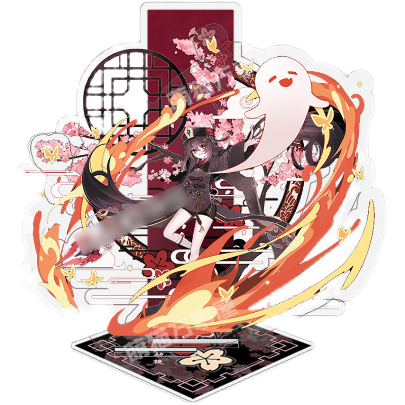 新品】原神project 胡桃 アクリルスタンドフィギュア 同人 グッズ