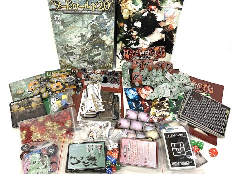 U 1円 ボードゲーム 2点 Trpg ソードワールド2 0 ダイス オブ ザ デッド の落札情報詳細 ヤフオク落札価格情報 オークフリー スマートフォン版
