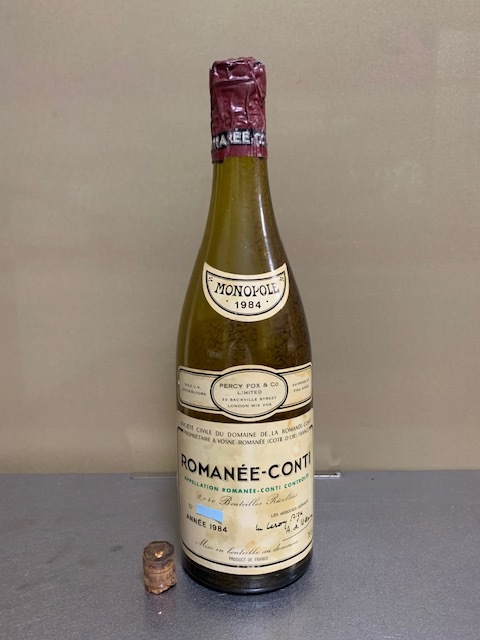 ROMANEE CONTI ロマネコンティ 1984年 空瓶 空きビン