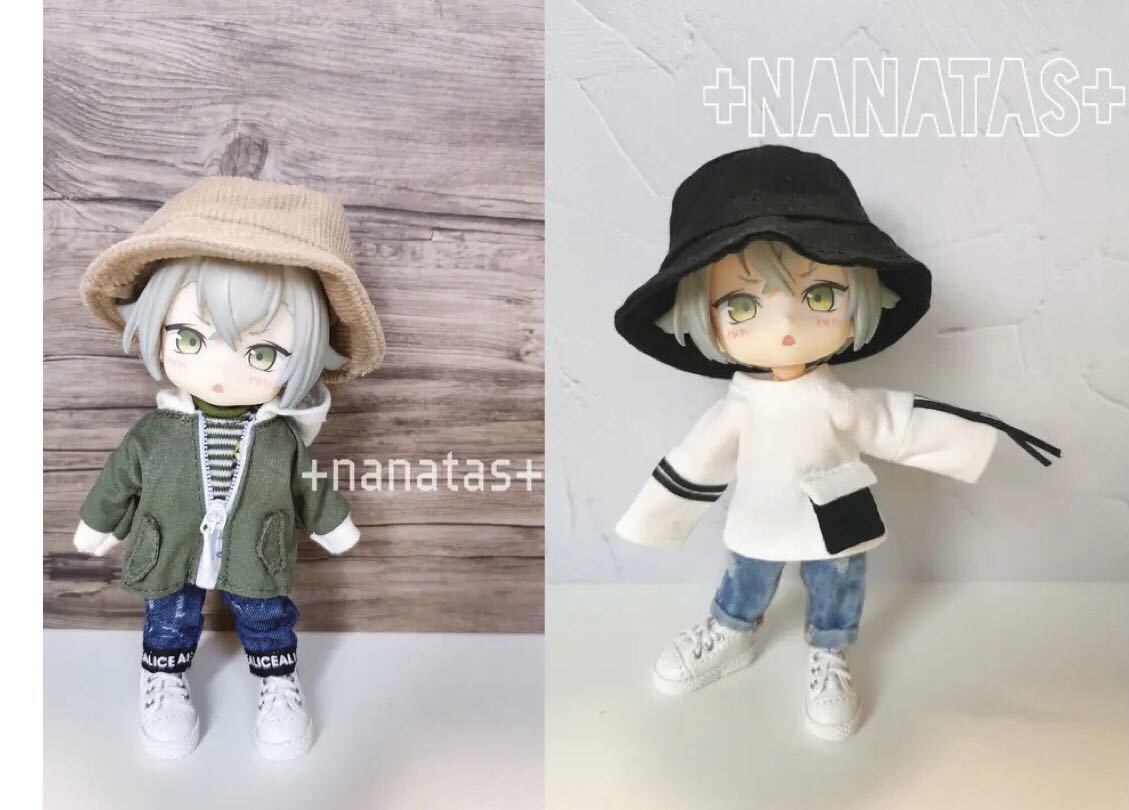 新品】オビツ11 ねんどろいど バケットハット 帽子 アウトフィット 1
