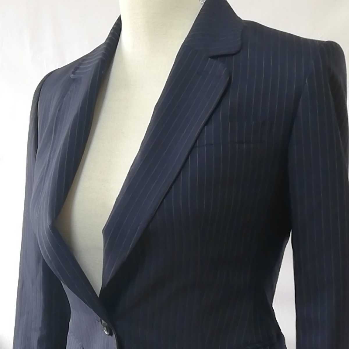 美品エヌライン 佐々木希プロデュースシャドウストライプ柄セットアップスーツ サイズ５号 Xs Nline Bynozomi の落札情報詳細 ヤフオク落札価格情報 オークフリー スマートフォン版