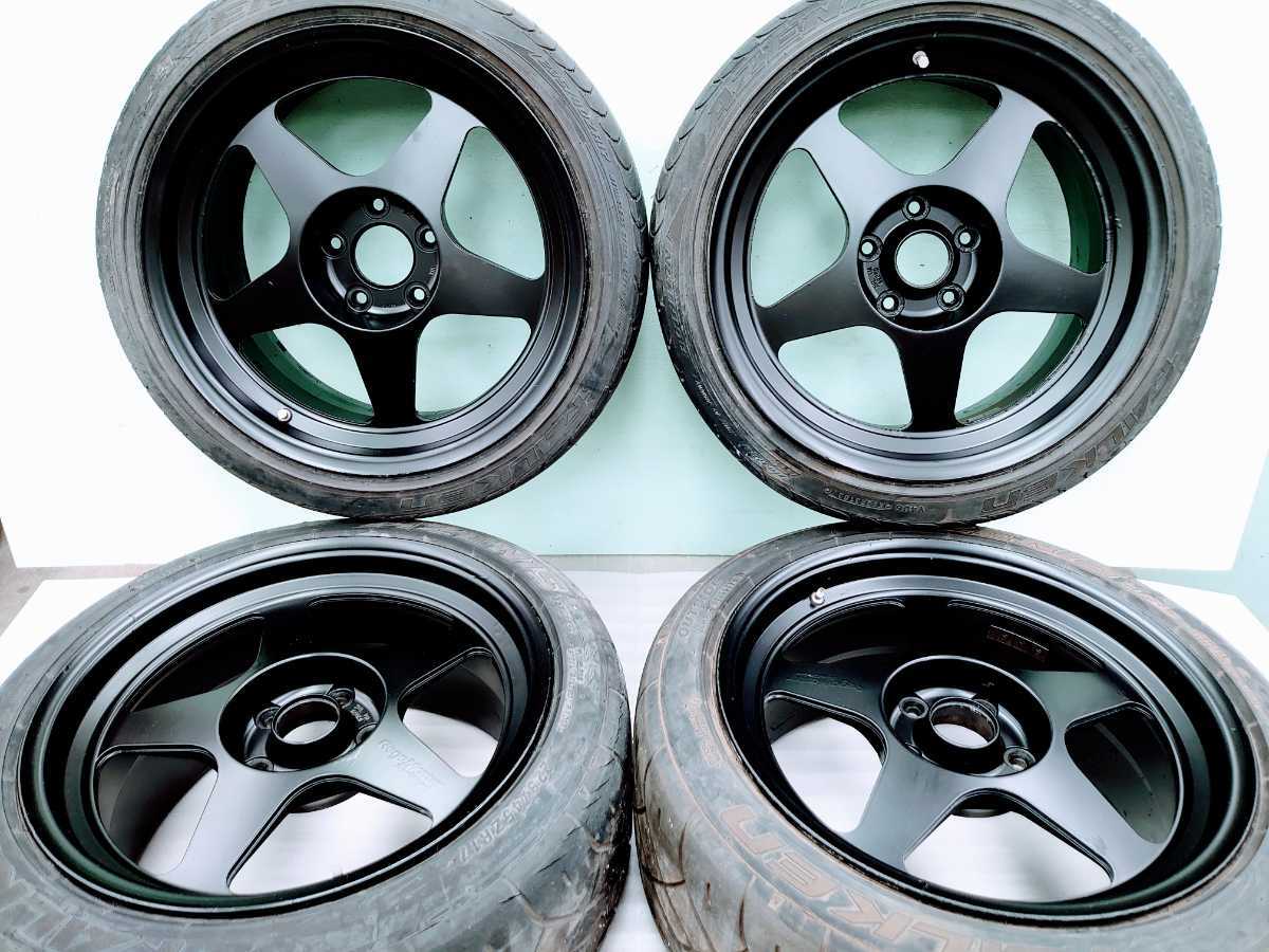 17インチ タイヤ／ホイール 2本セット中古