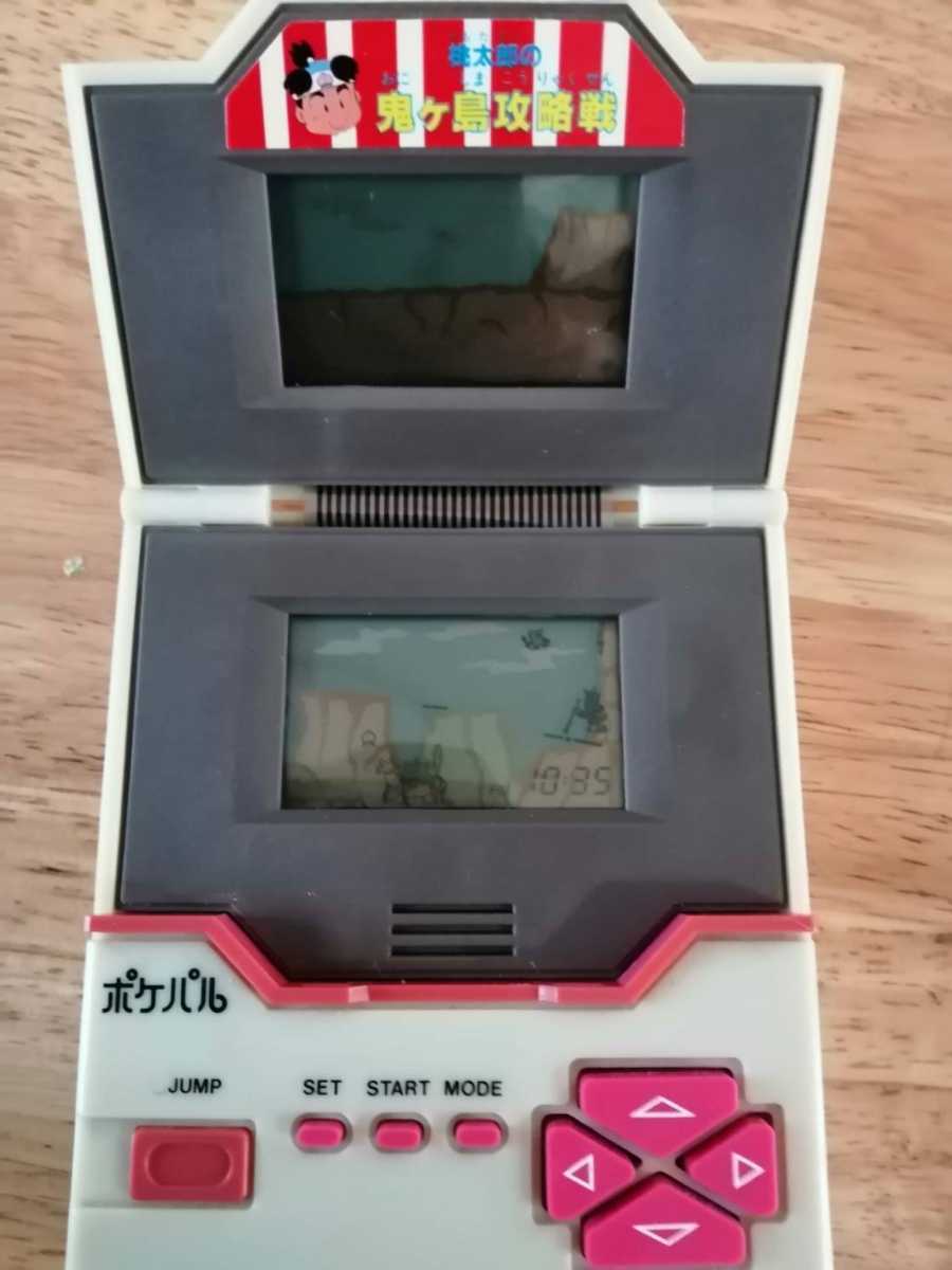 ポケパル 桃太郎伝説 ポケパル LCDゲーム 桃太郎伝説 レトロゲーム機 電子ゲーム 携帯