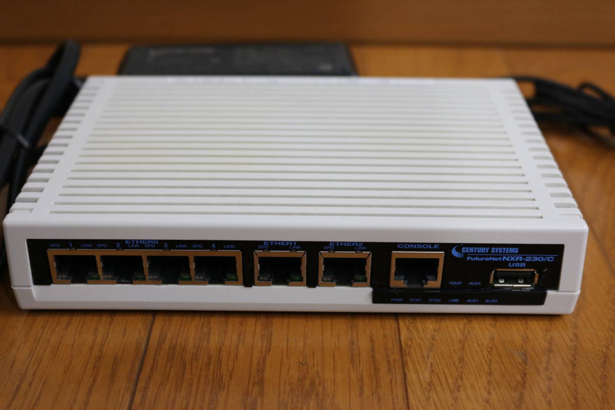 センチュリー・システムズFutureNet NXR-230/c
