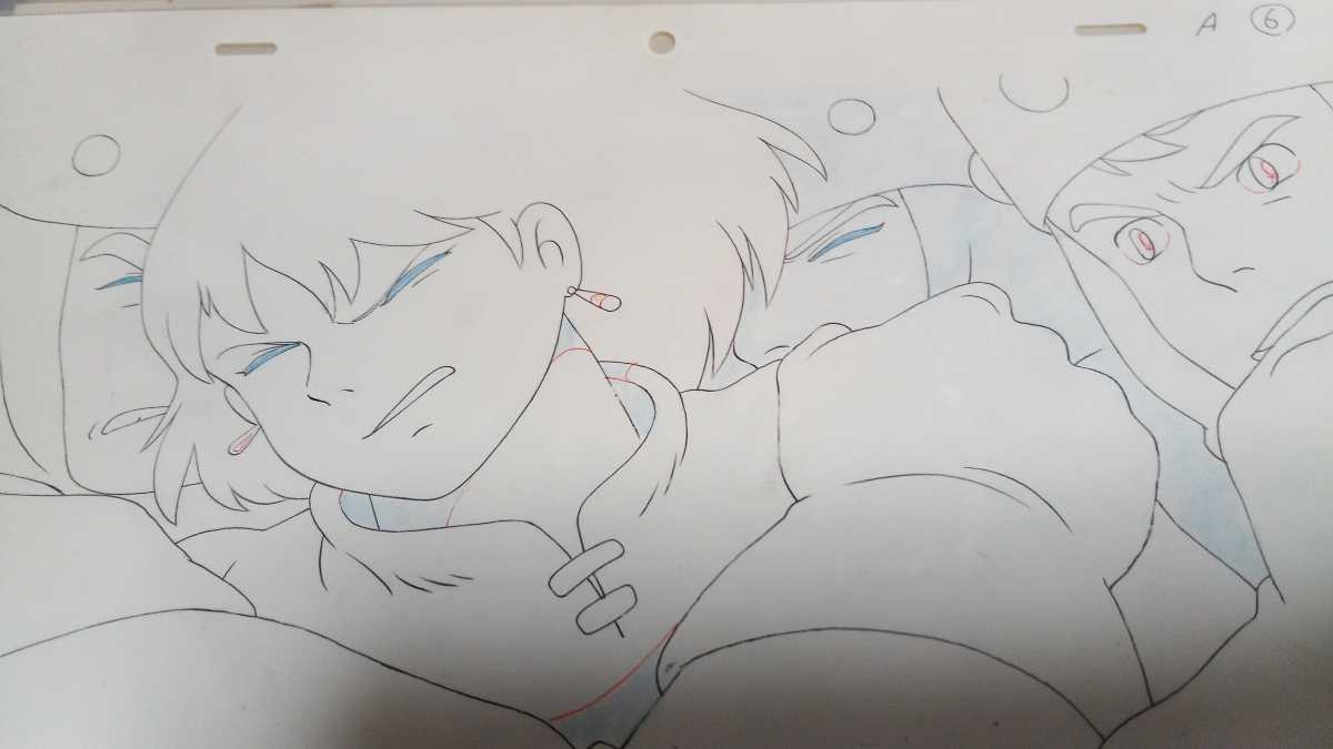 直筆 風の谷のナウシカ 超大判 動画 セル画 宮崎駿 ジブリ