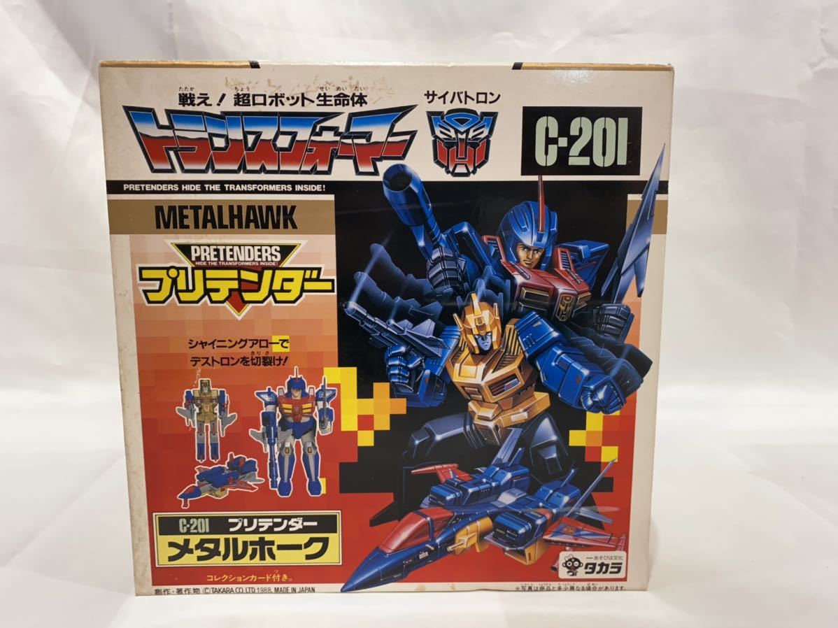 未開封 トランスフォーマー サイバトロン C201 Metal Hawk プリ