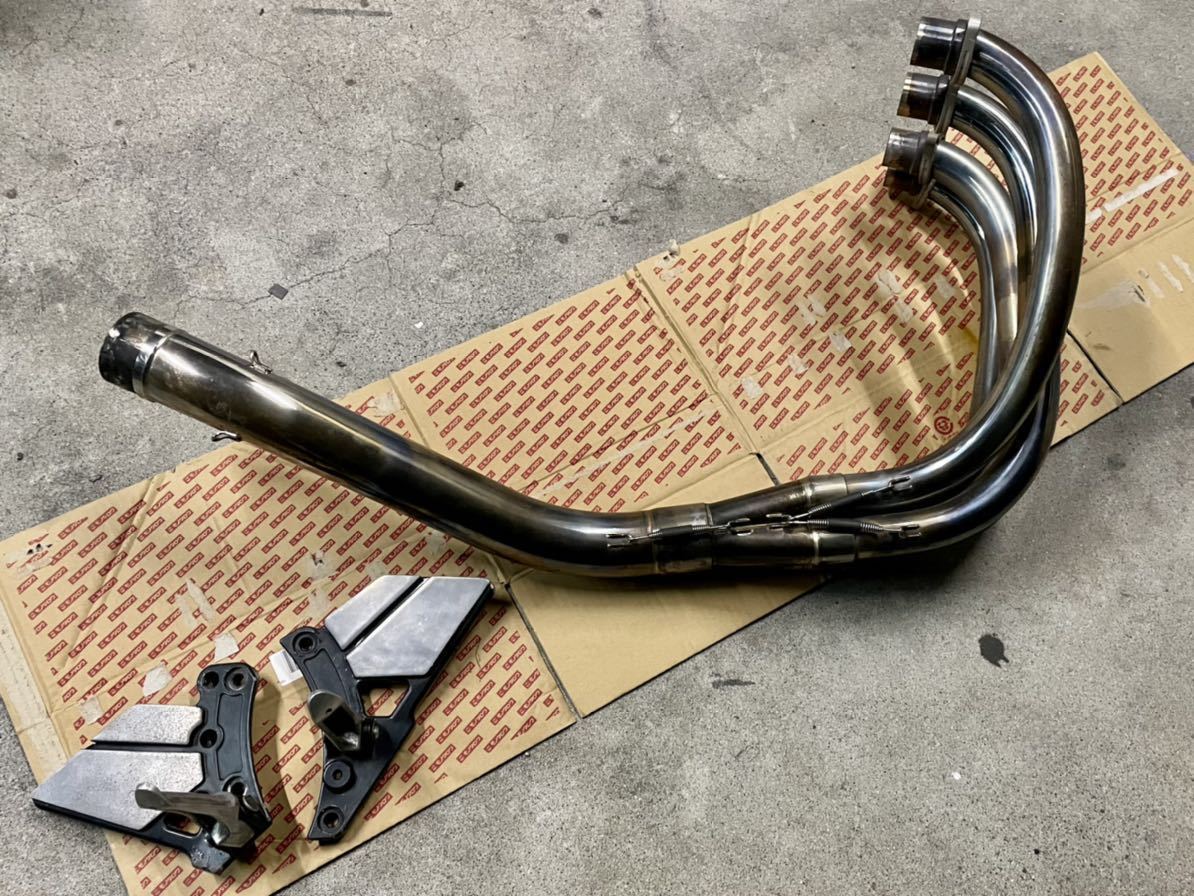ゼファー750 加工エキパイマフラー60.5