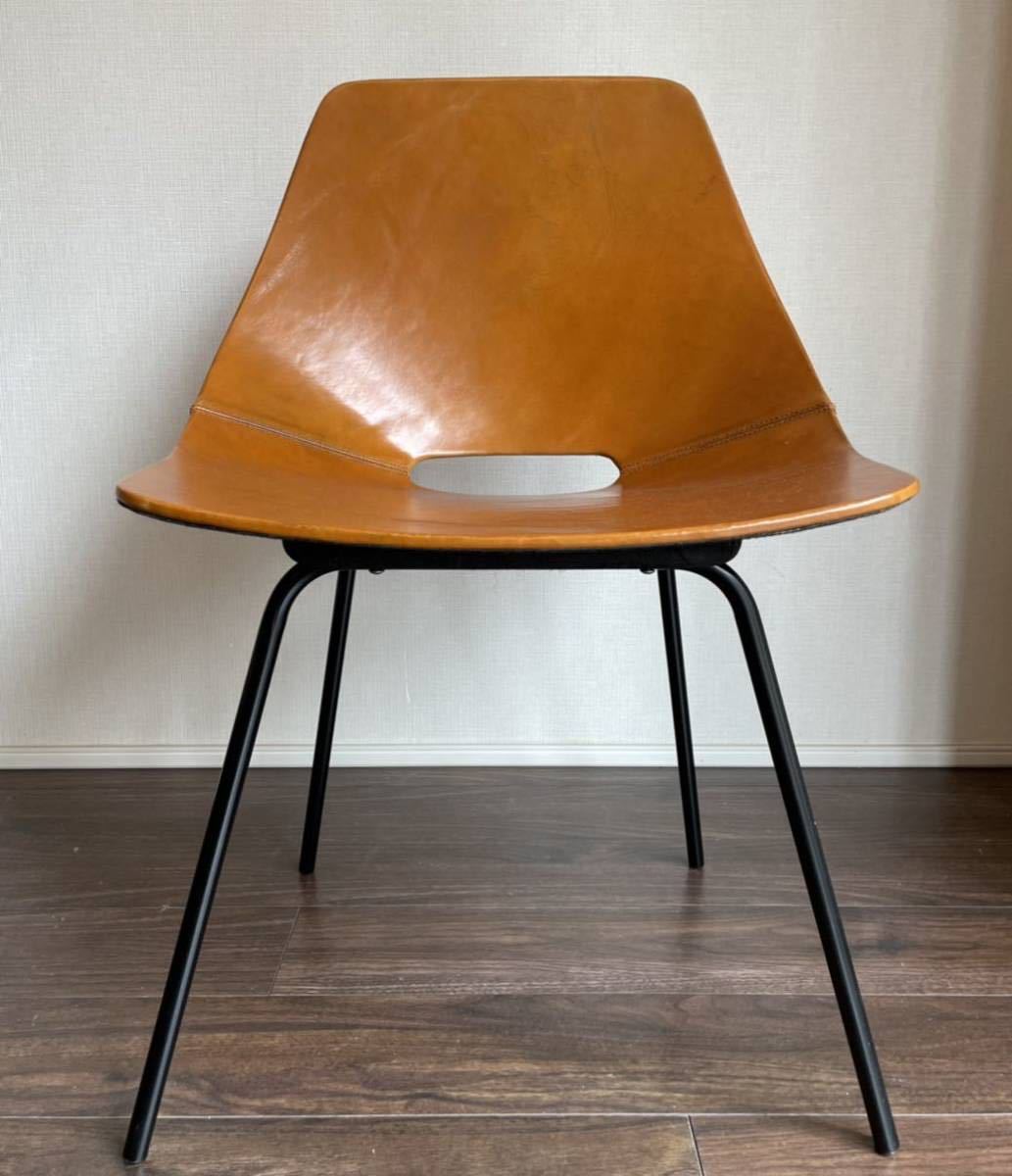 傷や汚れあり】PIERRE GUARICHE AMSTERDAM CHAIR ピエールガー