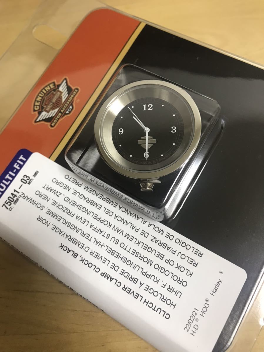 新品】☆ハーレー純正クラッチブラケット時計#75401-03の落札情報詳細