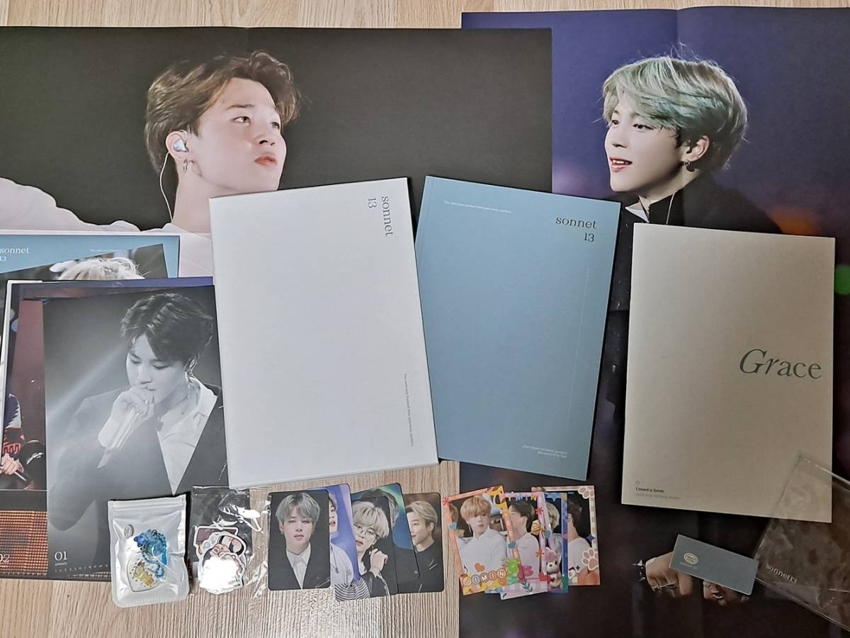 新品】防弾少年団 BTS☆ジミン マスター laststop 「SONNET 13」1ST