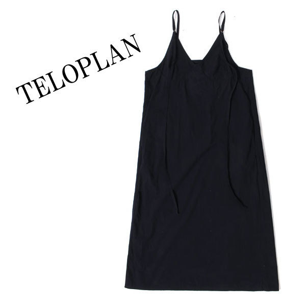 やや傷や汚れあり】21SS TELOPLAN Normando Apron Dress 定価25,300円 