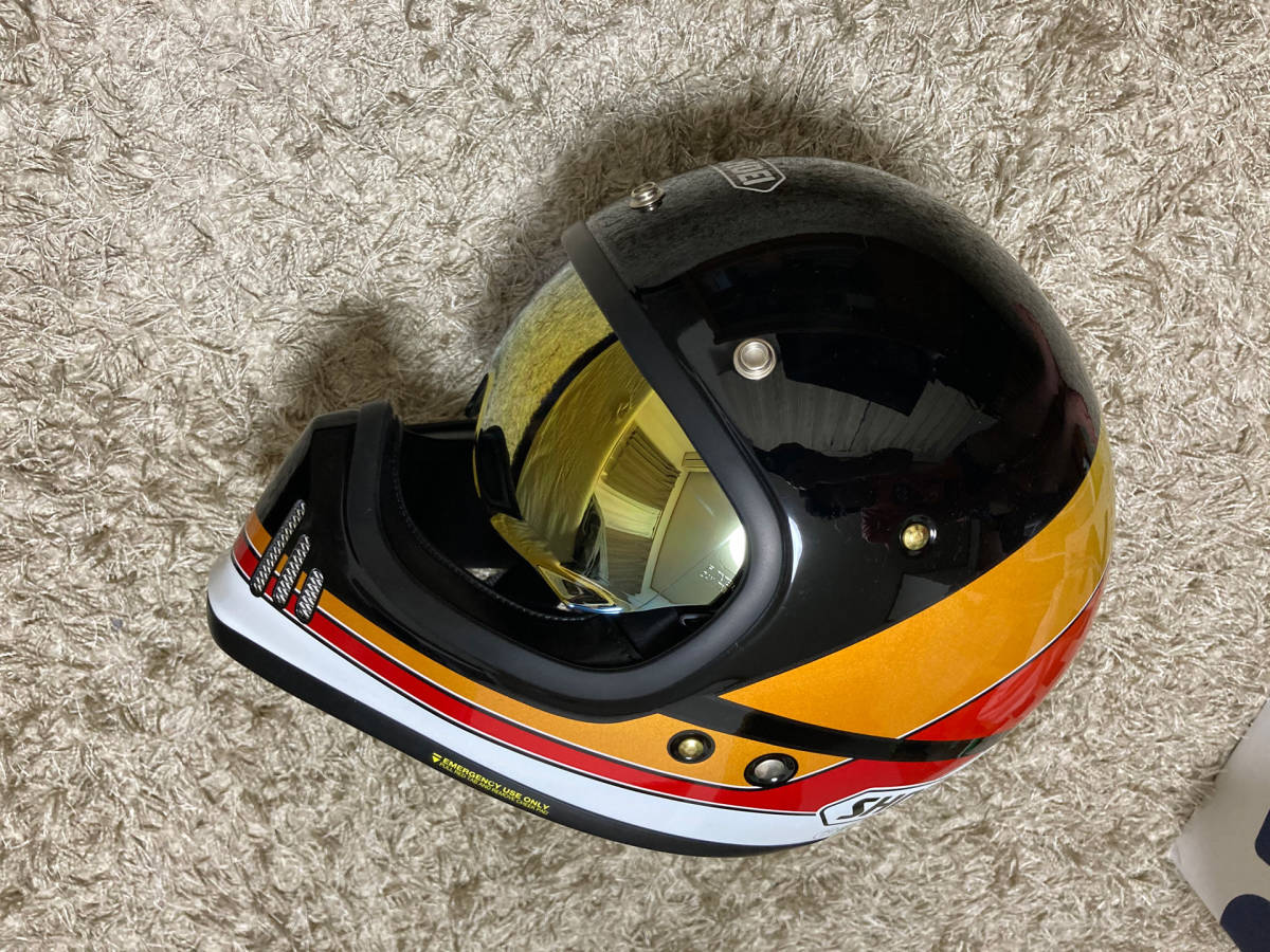 SHOEI EX-ZERO&CJ-3 シールド　スモークミラーゴールドのみ SHOEI EX-ZERO&CJ-3 シールド スモークミラーゴールドのみ cj-3