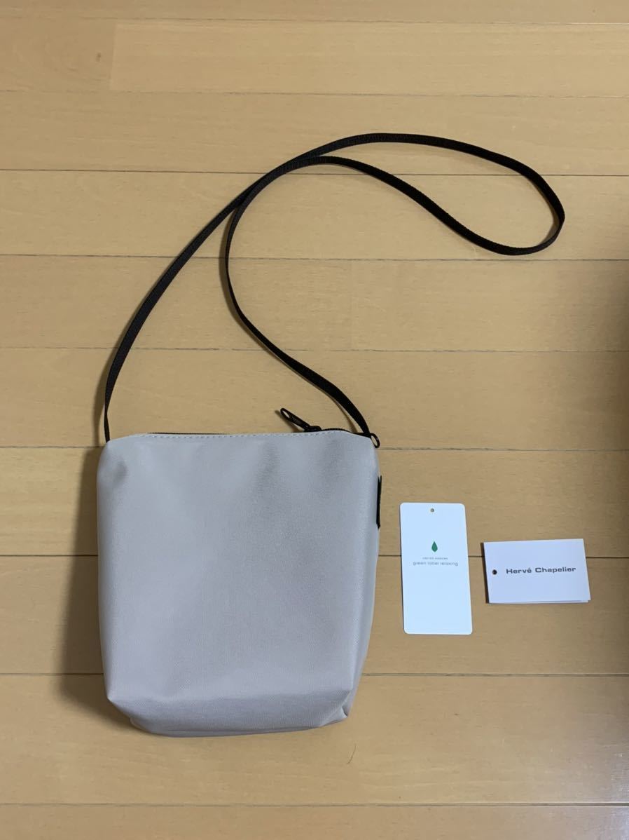 Hervé Chapelier グリーンレーベル別注 ミニポシェット ノワール  