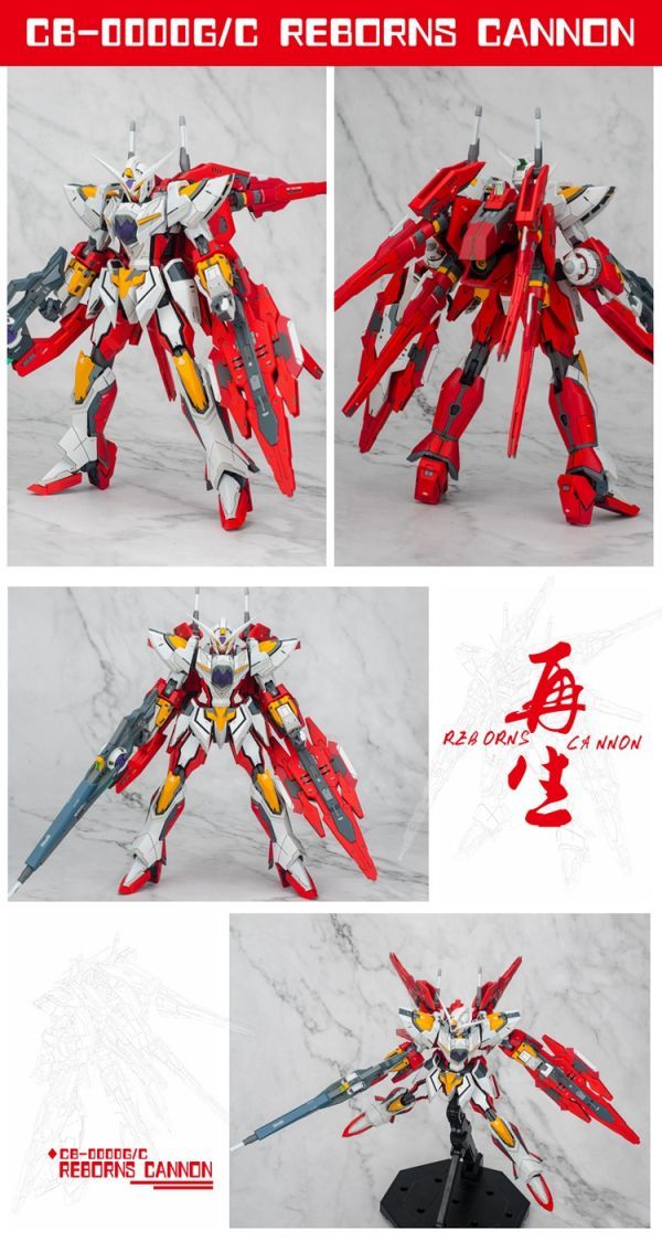 新品 Gk 056 Mg 1 100 リボーンズガンダム改造パーツ 未組立 ガレージキット の落札情報詳細 ヤフオク落札価格情報 オークフリー スマートフォン版