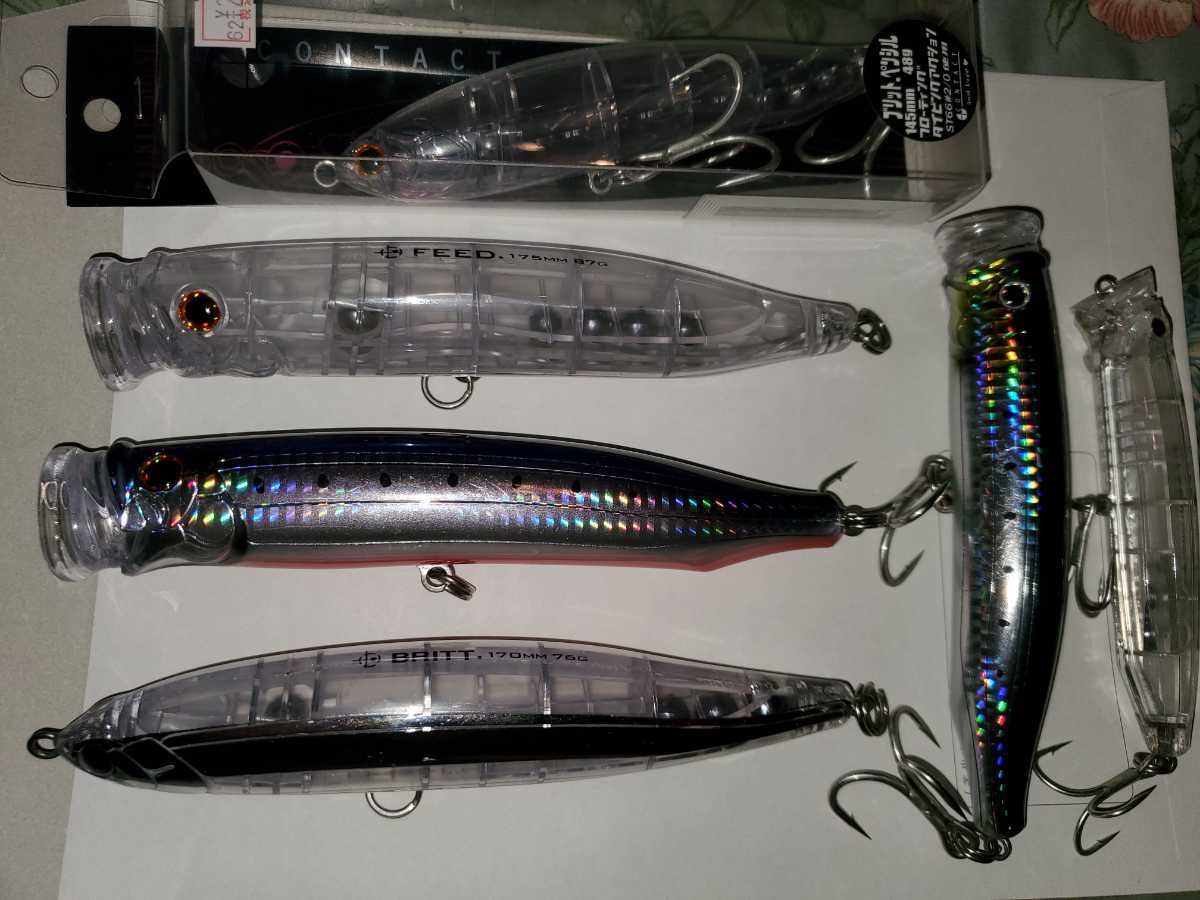 青物ルアーセット ポッパー Rehda Com