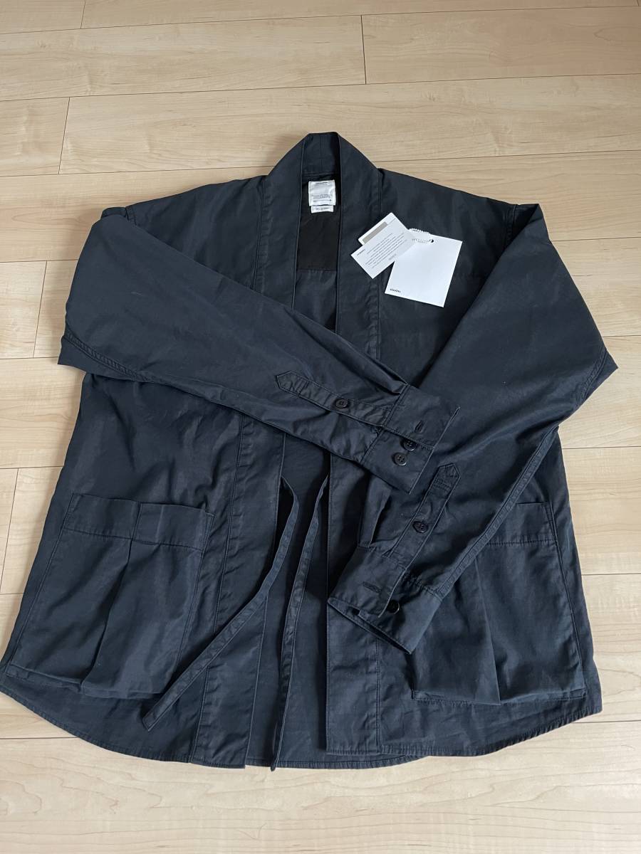VISVIM LHAMO SHIRT MIL BLACK サイズ3 極上美品・完品の落札情報詳細