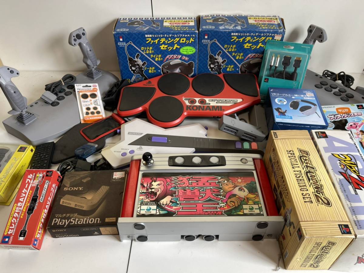 ソニー Ps Ps2 Ps3 Ps4 周辺機器 本体 大量 まとめ ドラムマニア ギターフリークス つりコン 他 動作未確認 ジャンク の落札情報詳細 ヤフオク落札価格情報 オークフリー スマートフォン版