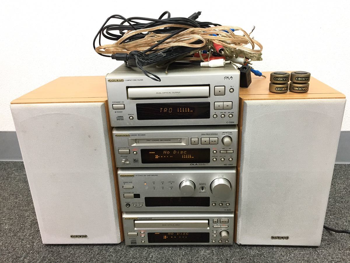 ONKYO intec205 C-705X R-805X ミニコンポ ステレオ工房 ポニー：ONKYO_C-705_174