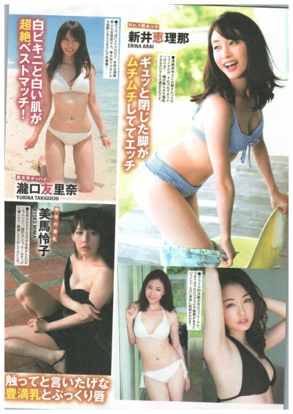 フリー女子アナ セクシー水着ショット 塩地美澄 柴田阿弥 新井恵理那 福井セリナ 薄井しお里 他 切り抜き 4ページ 送料無料 の落札情報詳細 ヤフオク落札価格情報 オークフリー スマートフォン版