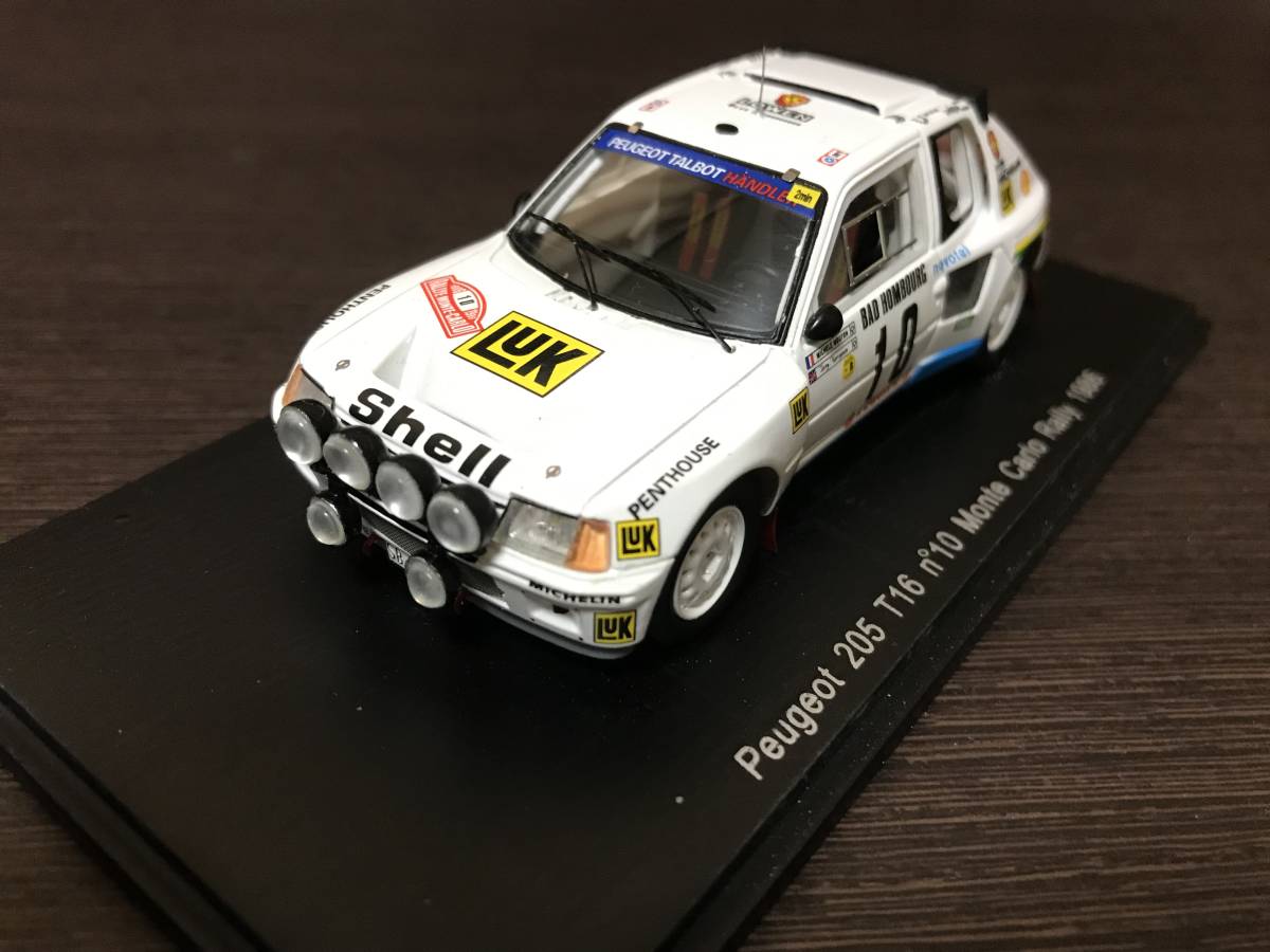 1 43 Spark ライトポッド仕様 プジョー 5 ターボ16 E2 10 M ムートン組 ラリー モンテカルロ 1986 の落札情報詳細 ヤフオク落札価格情報 オークフリー スマートフォン版