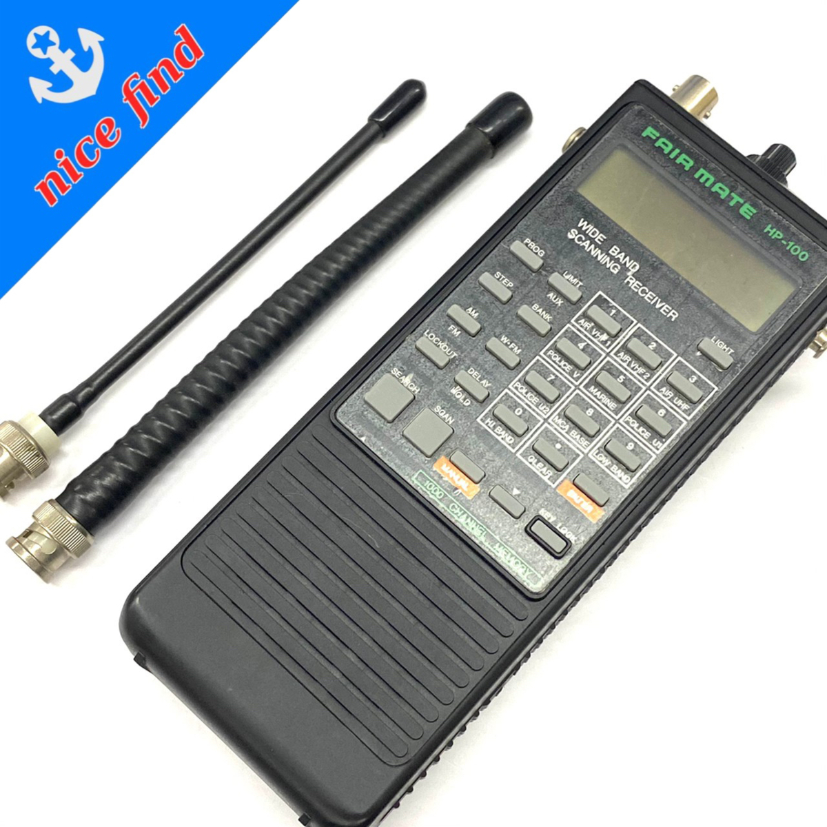 レア超美品・高感度 FAIR MATE HP-100広帯域マルチバンド