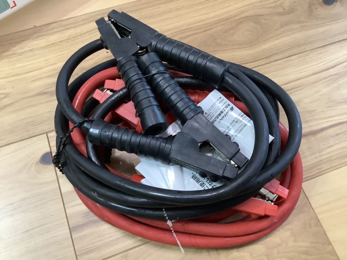 やや傷や汚れあり ブースターケーブル 太軸 121 300a 12v 24v 3 5m 大自工業 バッテリー上がり ジャンプコード 普通車 軽 自動車 大型 トラック の落札情報詳細 ヤフオク落札価格情報 オークフリー スマートフォン版
